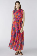 Load image into Gallery viewer, Oui Chiffon Maxi Dress in Pink/Orange
