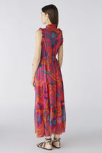 Load image into Gallery viewer, Oui Chiffon Maxi Dress in Pink/Orange
