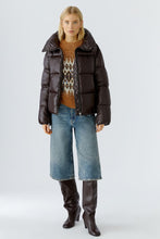 Load image into Gallery viewer, Oui Puffer Coat in Ganache