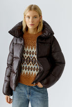 Load image into Gallery viewer, Oui Puffer Coat in Ganache