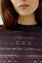 Load image into Gallery viewer, Oui Lace Top in Mysterioso