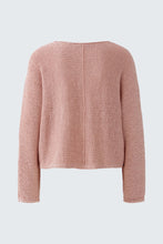 Load image into Gallery viewer, Oui Ribbon Yarn Sweater in Dusty Rose