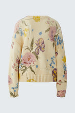 Load image into Gallery viewer, Oui Vintage Floral Sweater in Off White