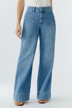 Load image into Gallery viewer, Oui Patch Pocket Jeans in Blue
