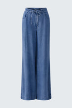 Load image into Gallery viewer, Oui Palazzo Soft Denim Pants in Blue