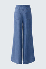 Load image into Gallery viewer, Oui Palazzo Soft Denim Pants in Blue