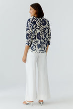 Load image into Gallery viewer, Oui Tunic in Blue Print