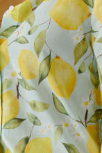 Load image into Gallery viewer, Oui Lemon Print Blouse in Light Green/Yellow