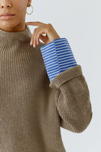 Load image into Gallery viewer, Oui Sweater in Taupe Melange