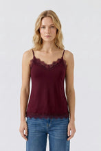 Load image into Gallery viewer, Oui Jersey Cami in Bramble Berry