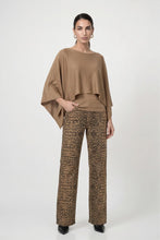 Load image into Gallery viewer, Monari Sweater Cape in Bronze