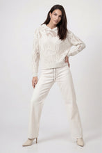 Load image into Gallery viewer, Monari Hooded Sweater in Pearly