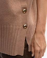 Load image into Gallery viewer, Twinset Knit Vest in Camel