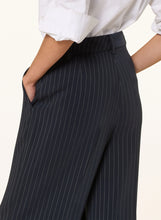 Load image into Gallery viewer, Raffaello Rossi Milara Pant in Navy/White Pinstripe