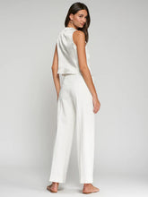 Load image into Gallery viewer, Vilagallo Ona Pant in White