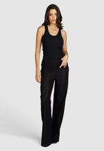 Load image into Gallery viewer, Marc Aurel Lace Pants in Black
