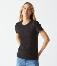 Load image into Gallery viewer, Michael Stars Lexy Tee in Black
