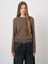 Load image into Gallery viewer, Repeat Cashmere Soft Brushed Sweater in Hazelnut