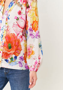 Princess Goes Hollywood Summer Flowers Blouse
