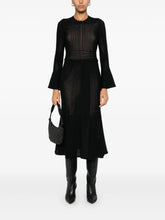 Load image into Gallery viewer, Twinset Cut-Out-Detail Dress in Black