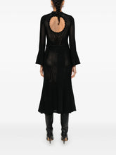 Load image into Gallery viewer, Twinset Cut-Out-Detail Dress in Black