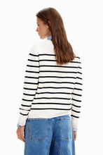 Load image into Gallery viewer, Desigual Striped Mickey Mouse Pullover
