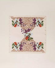 Load image into Gallery viewer, Twinset Floral Print Scarf in Animal Print/Parchment Beige Flowers