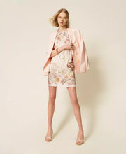 Load image into Gallery viewer, Twinset Linen Floral Dress in Wildflower Pastel Print