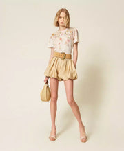 Load image into Gallery viewer, Twinset Knit Floral Sweater in Wildflower Pastel Print