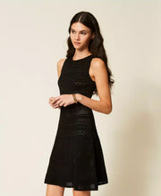 Load image into Gallery viewer, Twinset Knit Dress in Black