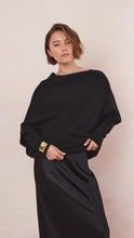 Load image into Gallery viewer, Charli Natalie Sweater in Black