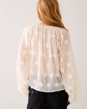 Load image into Gallery viewer, Summum 3D Dot Blouse in Cream