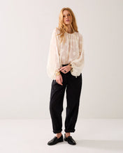 Load image into Gallery viewer, Summum 3D Dot Blouse in Cream