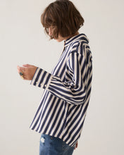 Load image into Gallery viewer, Summum Striped Blouse in Blue