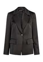 Load image into Gallery viewer, Marc Aurel Black Blazer with Contrasting Cuffs