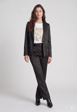 Load image into Gallery viewer, Marc Aurel Black Blazer with Contrasting Cuffs