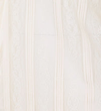 Load image into Gallery viewer, Twinset Short Sleeve Lace Blouse in Madreperla