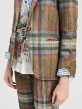 Load image into Gallery viewer, Vilagallo Heather Plaid Jacket