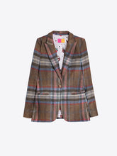 Load image into Gallery viewer, Vilagallo Heather Plaid Jacket