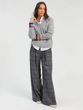Load image into Gallery viewer, Vilagallo Palabras Sweater in Grey
