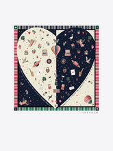 Load image into Gallery viewer, Vilagallo Cupid Silk Scarf