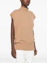Load image into Gallery viewer, Twinset Knit Vest in Camel