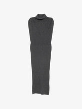 Load image into Gallery viewer, Twinset Ribbed Knit Dress in Grigio