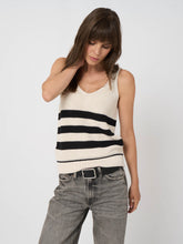 Load image into Gallery viewer, Repeat Cotton Twinset in Ivory/Black