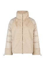 Load image into Gallery viewer, Marc Aurel Mixed Fabric Coat in Light Beige