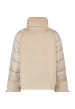 Load image into Gallery viewer, Marc Aurel Mixed Fabric Coat in Light Beige