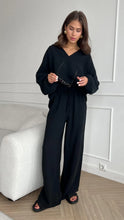 Load image into Gallery viewer, Charli Selina Cotton Set in Black