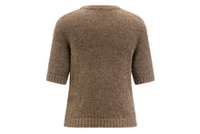 Load image into Gallery viewer, Riani Short Sleeve Sweater in Ash