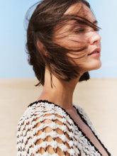 Load image into Gallery viewer, Sita Murt Knit Vest in Ivory/Black