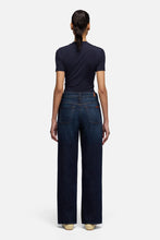 Load image into Gallery viewer, 7 For All Mankind Stovepipe Straight Jeans in Deep Sea